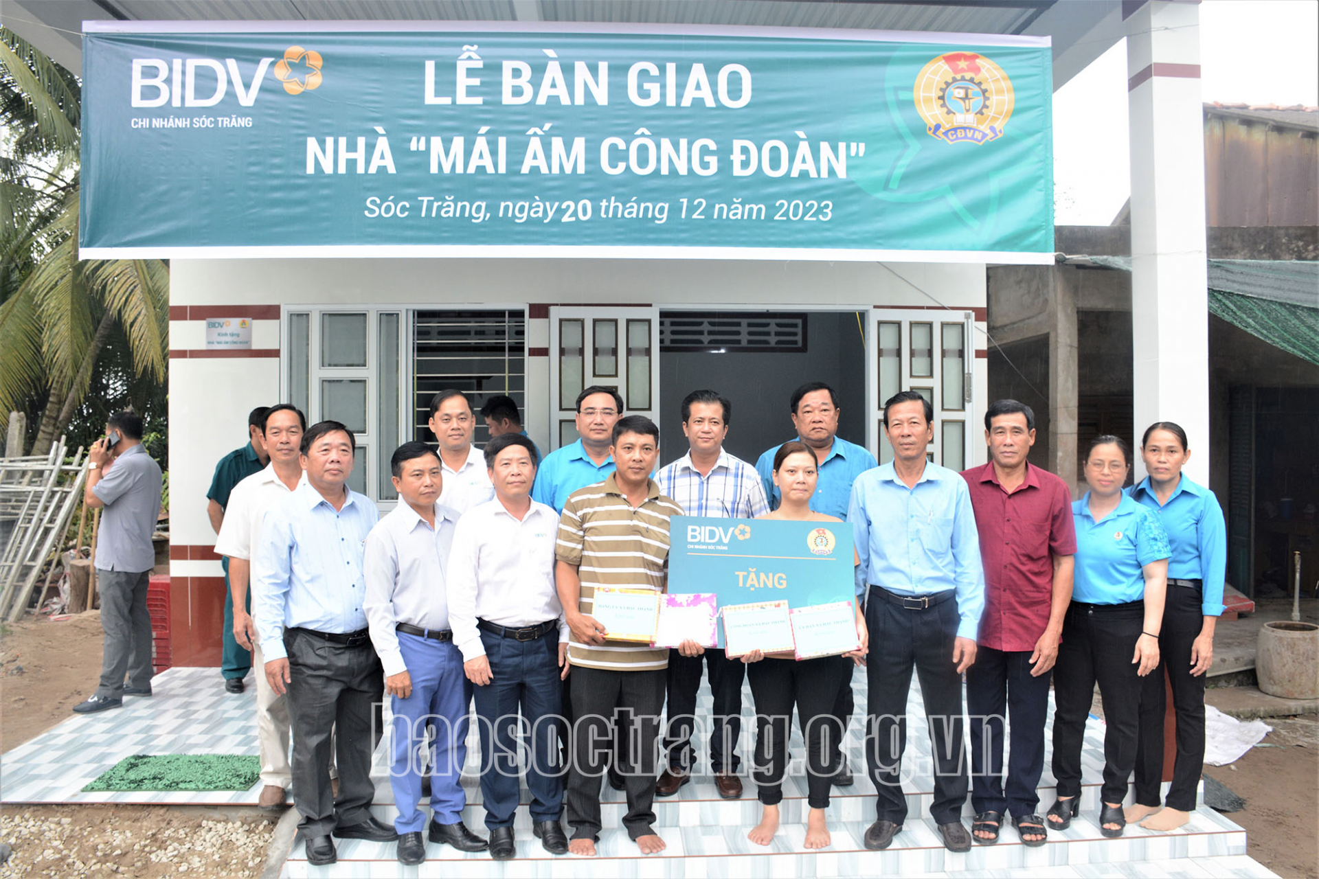 Thêm “Mái ấm công đoàn” cho đoàn viên có hoàn cảnh khó khăn