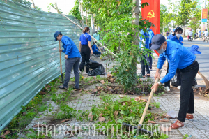 Hội Liên hiệp Thanh niên Việt Nam huyện Mỹ Xuyên thực hiện có hiệu quả phong trào thanh niên