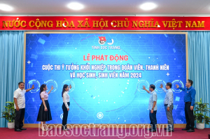 Phát động cuộc thi Ý tưởng khởi nghiệp trong đoàn viên, thanh niên và học sinh, sinh viên năm 2024