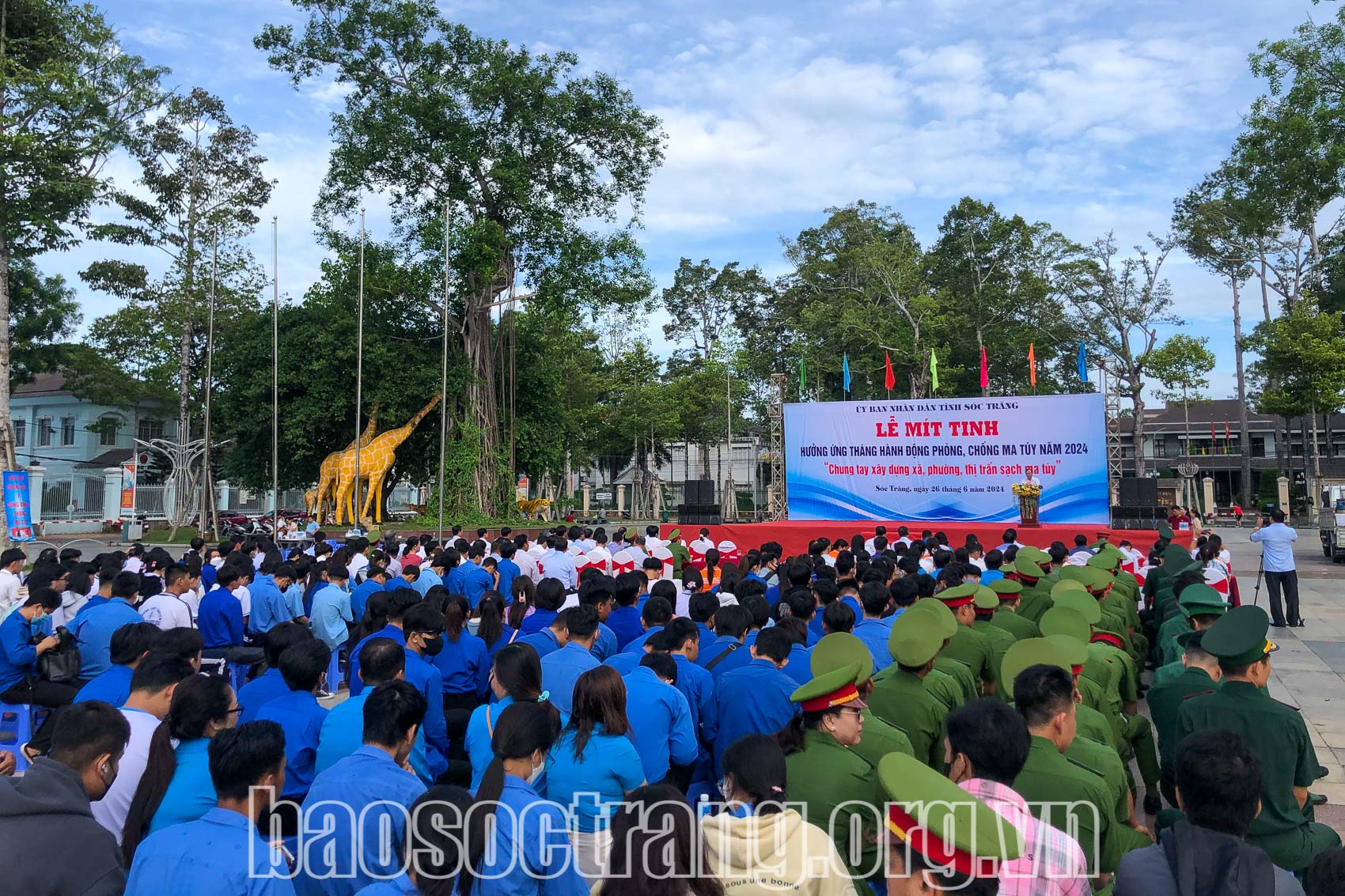 Mít tinh hưởng ứng Tháng hành động phòng, chống ma túy năm 2024