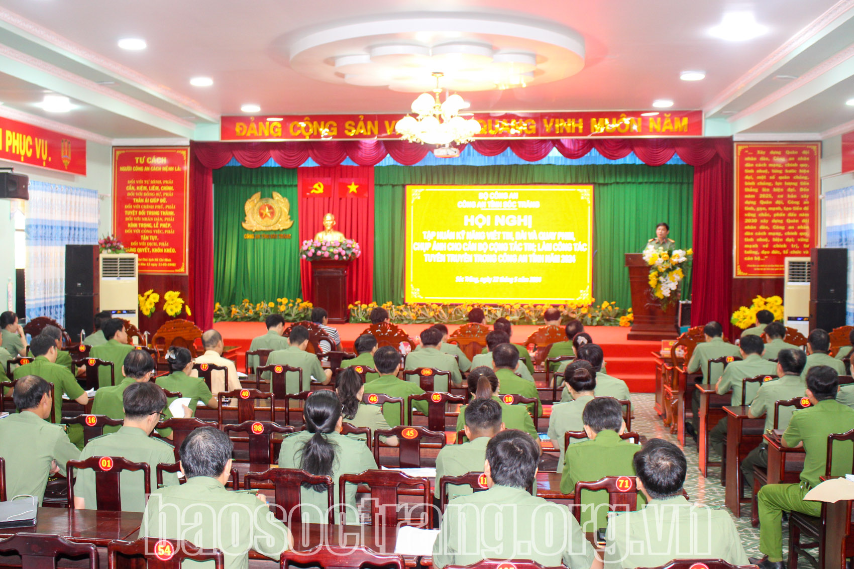 Trang bị kỹ năng làm báo cho cán bộ làm công tác tuyên truyền trong lực lượng công an