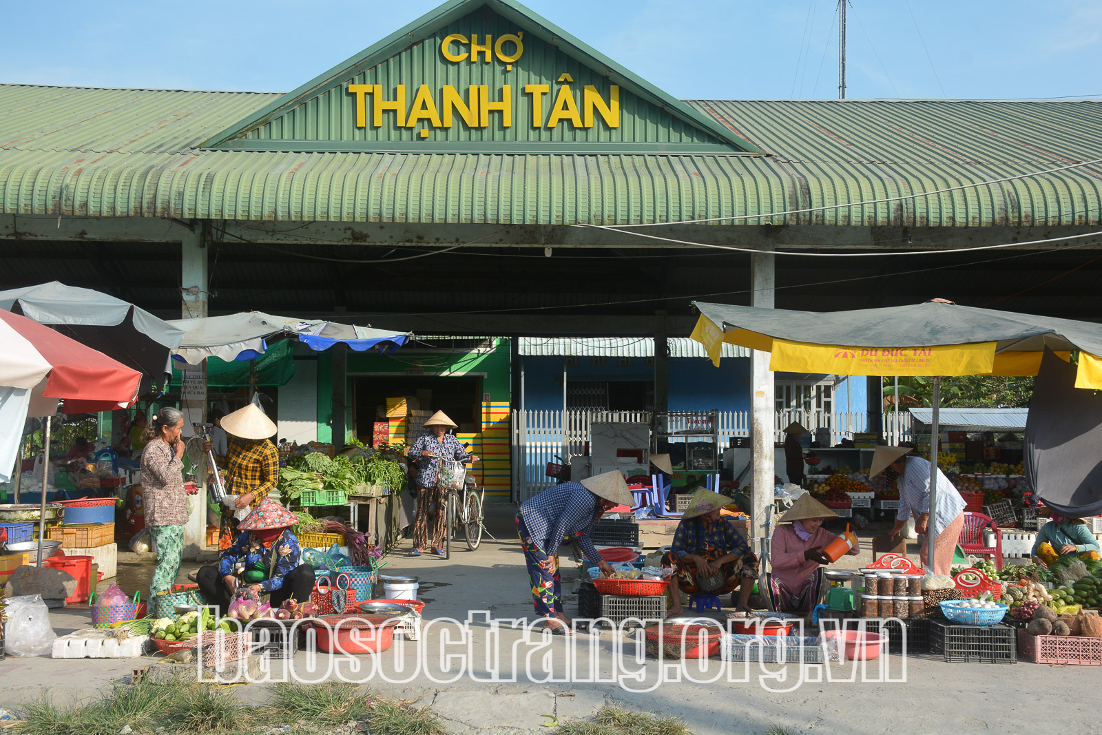 Chợ quê ngày Tết