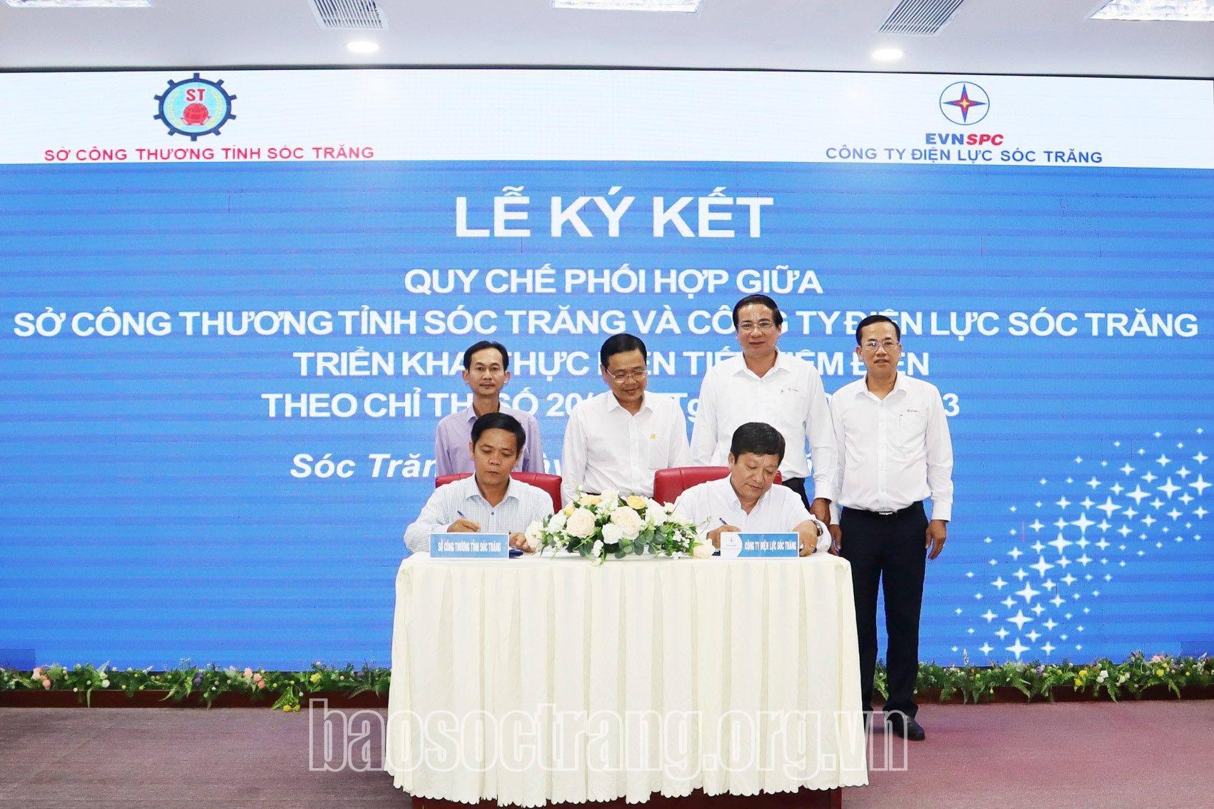 Ký kết quy chế phối hợp về việc tăng cường tiết kiệm điện