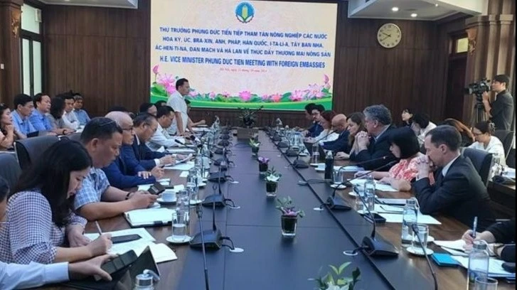 Tăng cường hợp tác thúc đẩy thương mại nông sản