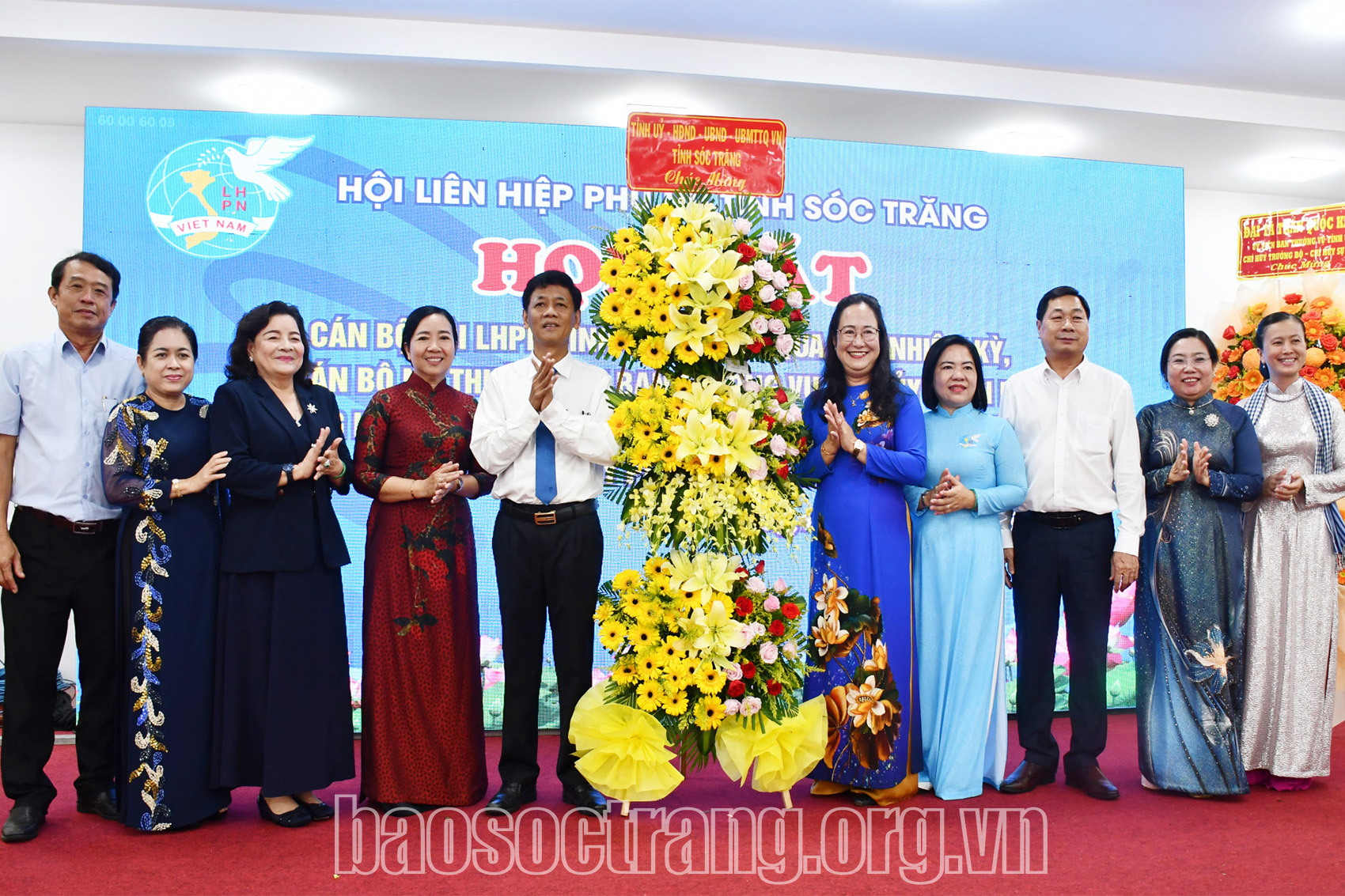 Long trọng tổ chức Họp mặt cán bộ hội liên hiệp phụ nữ qua các thời kỳ và cán bộ nữ chủ chốt của tỉnh Sóc Trăng