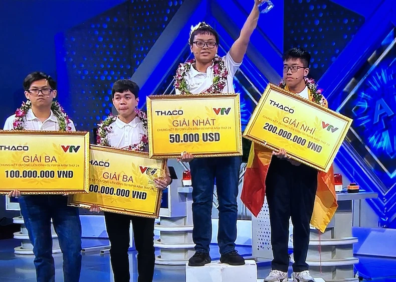 Võ Quang Phú Đức vô địch Đường lên đỉnh Olympia năm 2024