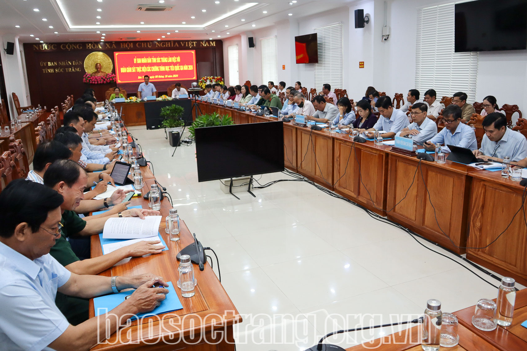 Đoàn công tác Trung ương giám sát thực hiện 3 chương trình mục tiêu quốc gia tại Sóc Trăng