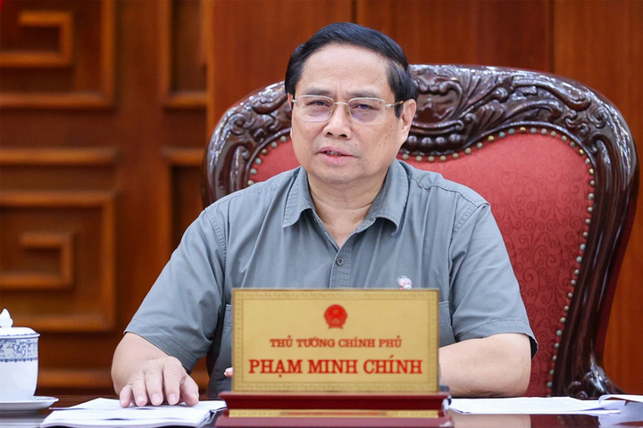 Thủ tướng Phạm Minh Chính. (Ảnh: VGP)