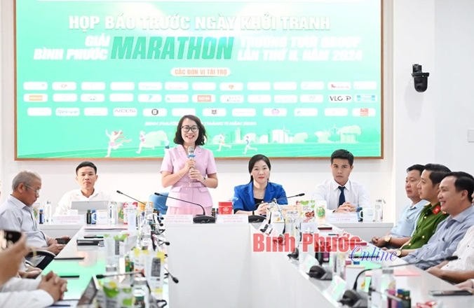 Giải Bình Phước marathon - Trường Tươi Group lần thứ II: Ngắm đường chạy độc đáo của Đồng Xoài xinh đẹp