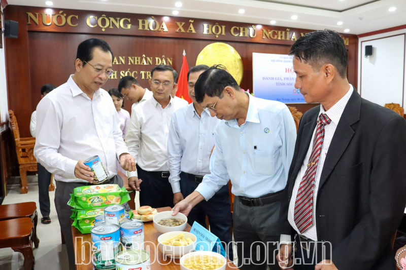 Sóc Trăng có 11 sản phẩm tham gia đánh giá, phân hạng 4 sao, tiềm năng 5 sao OCOP năm 2024