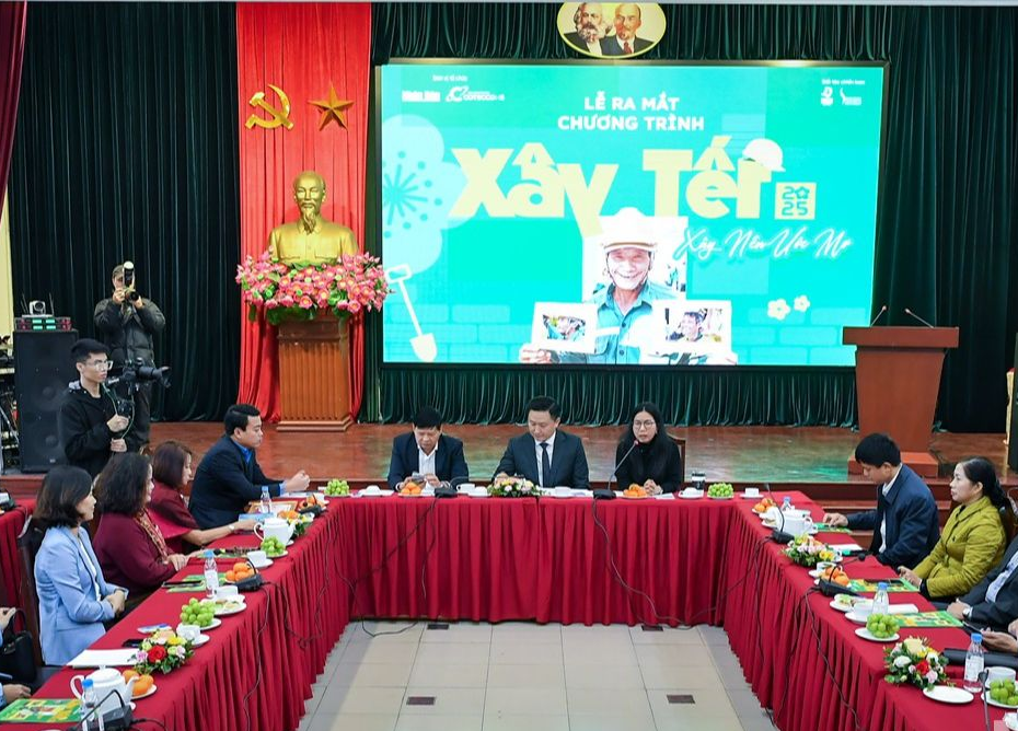 Chương trình "Xây Tết 2025" sẽ trao tặng 18.500 phần quà Tết cho công nhân