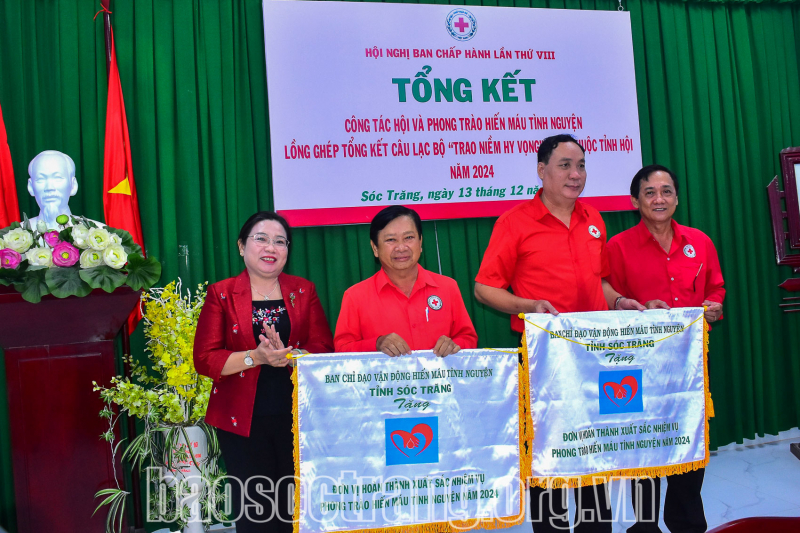 Hội Chữ thập đỏ - Một năm hoạt động với nhiều kết quả nổi bật