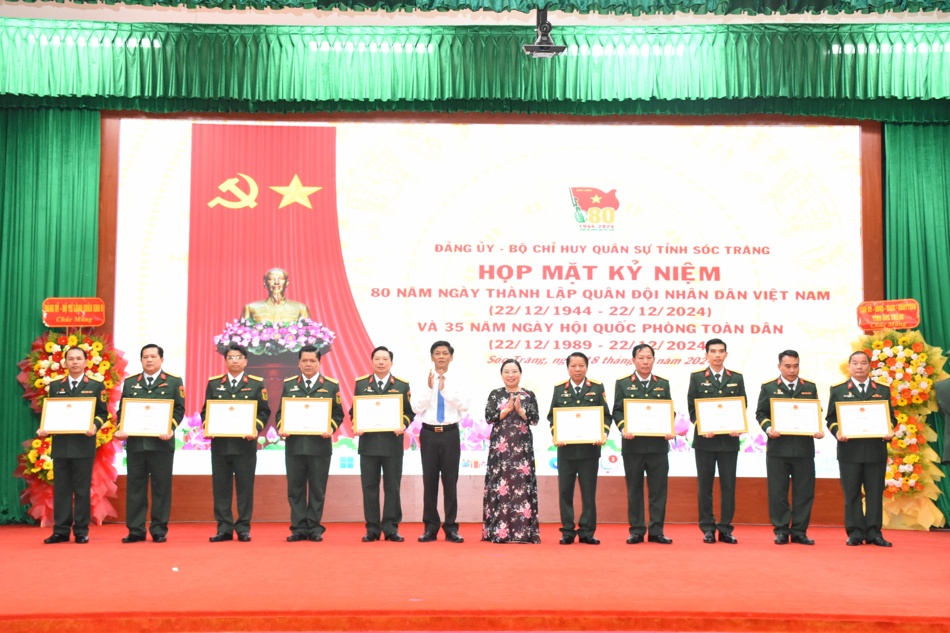 Lực lượng vũ trang tỉnh Sóc Trăng phát triển vững mạnh qua từng giai đoạn