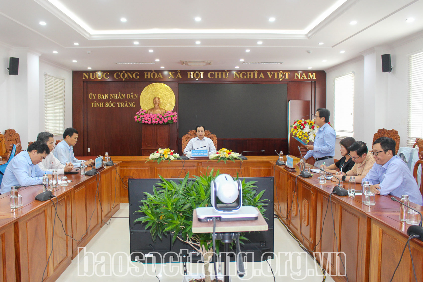 Ký pháp lý bộ hồ sơ, bản đồ địa giới hành chính các cấp giữa tỉnh Sóc Trăng và tỉnh Vĩnh Long