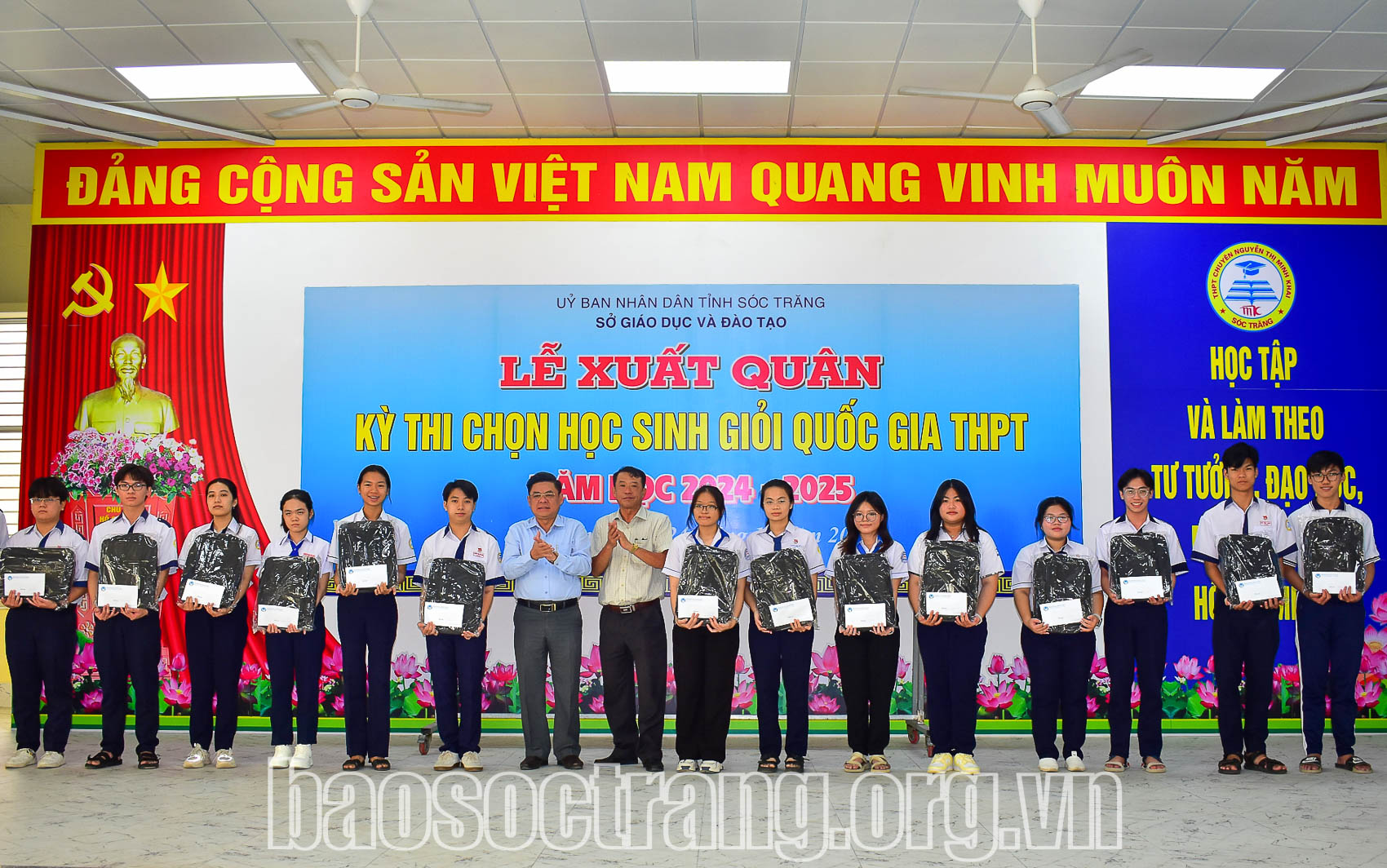 Xuất quân và khai mạc Kỳ thi chọn học sinh giỏi quốc gia trung học phổ thông năm học 2024 - 2025