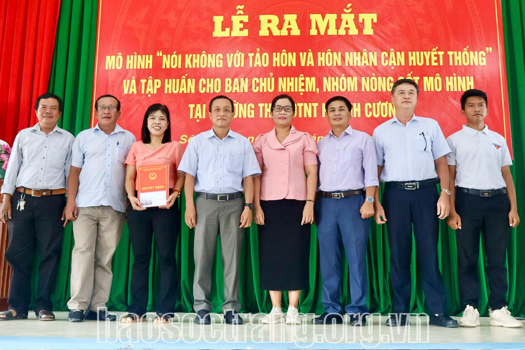 Ra mắt mô hình “Nói không với tảo hôn và hôn nhân cận huyết thống”