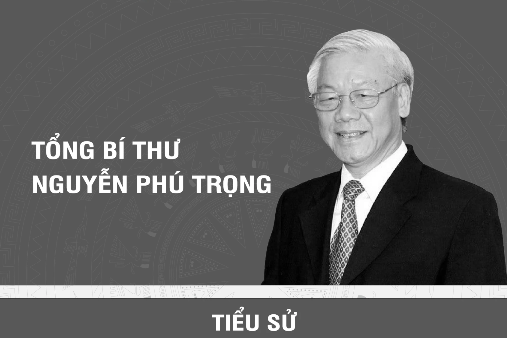 [Infographic] Tóm tắt tiểu sử Tổng Bí thư Nguyễn Phú Trọng