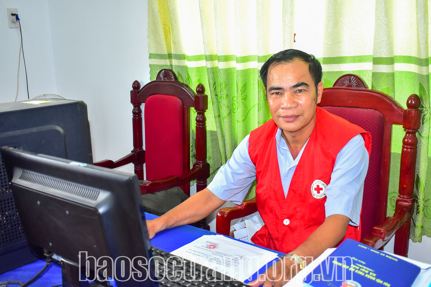 Cán bộ hội chữ thập đỏ nhiệt tình, tâm huyết với công tác hội