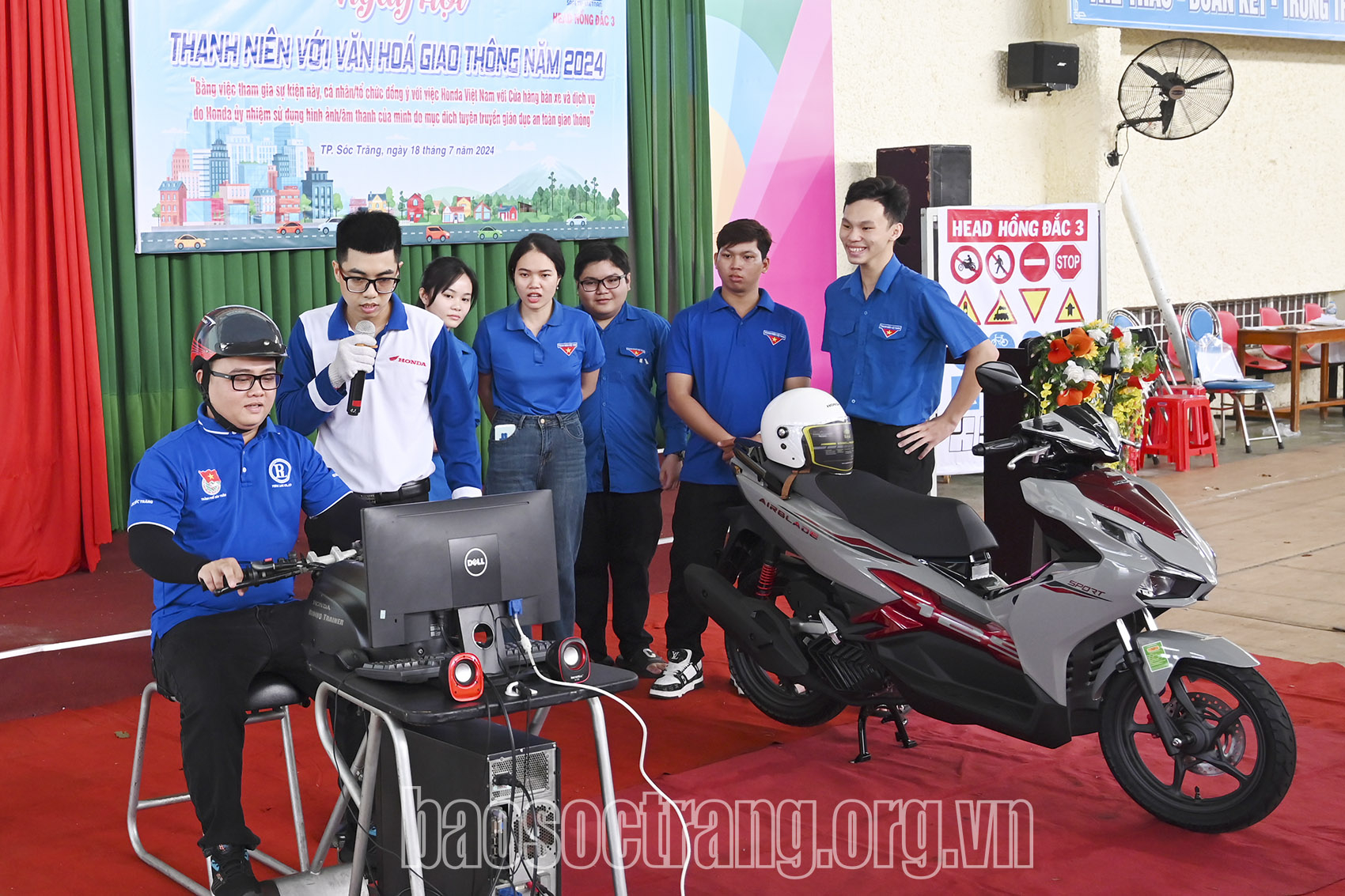 Tổ chức ngày hội Thanh niên với văn hóa giao thông năm 2024