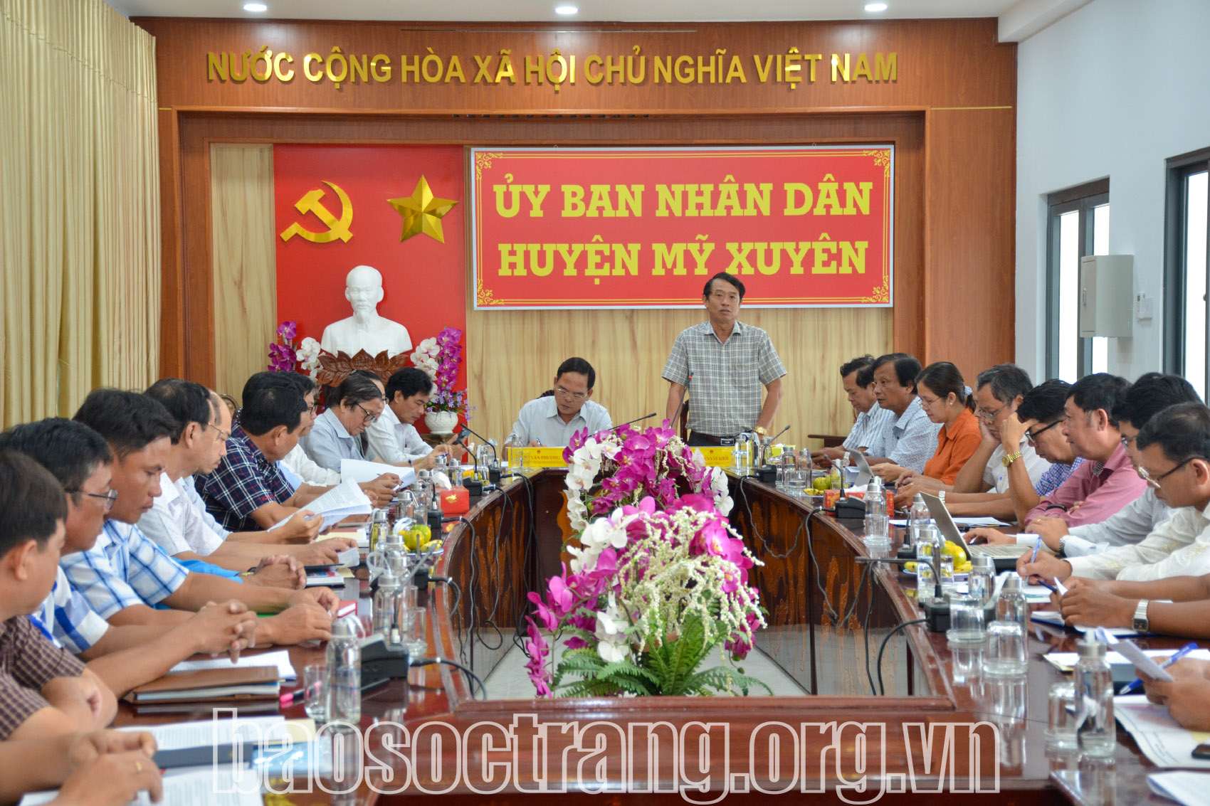 Giám sát thực hiện chính sách, pháp luật về sử dụng đất tại huyện Mỹ Xuyên