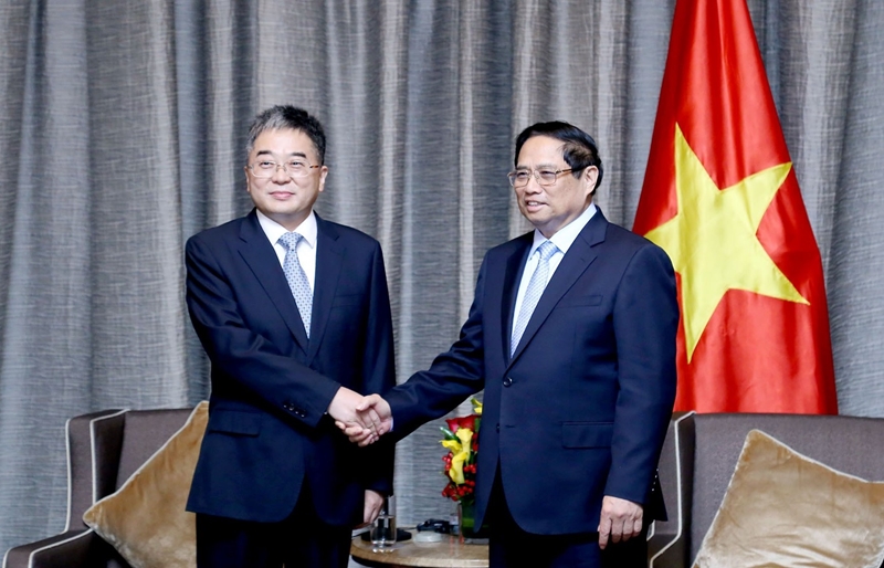 Thủ tướng tiếp lãnh đạo một số tập đoàn hàng đầu Trung Quốc