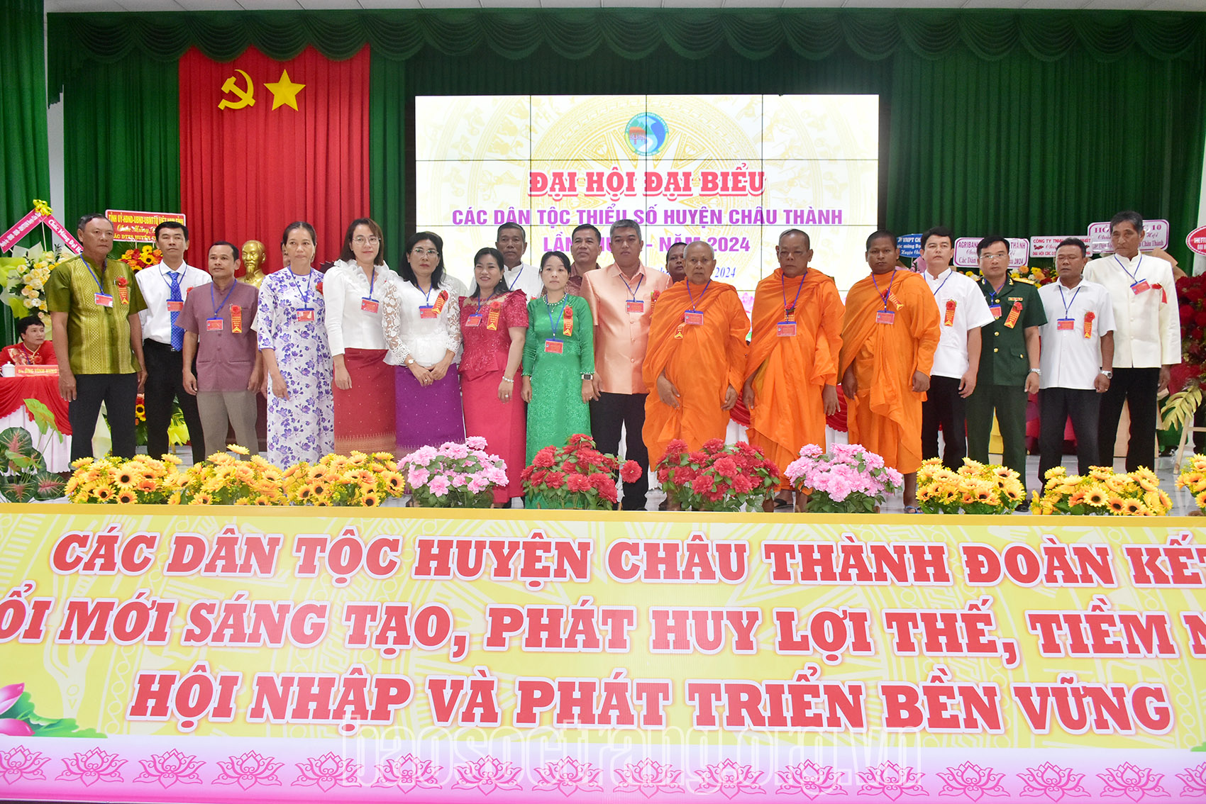 Các dân tộc thiểu số huyện Châu Thành đoàn kết, đổi mới sáng tạo, phát huy lợi thế, tiềm năng, hội nhập và phát triển bền vững