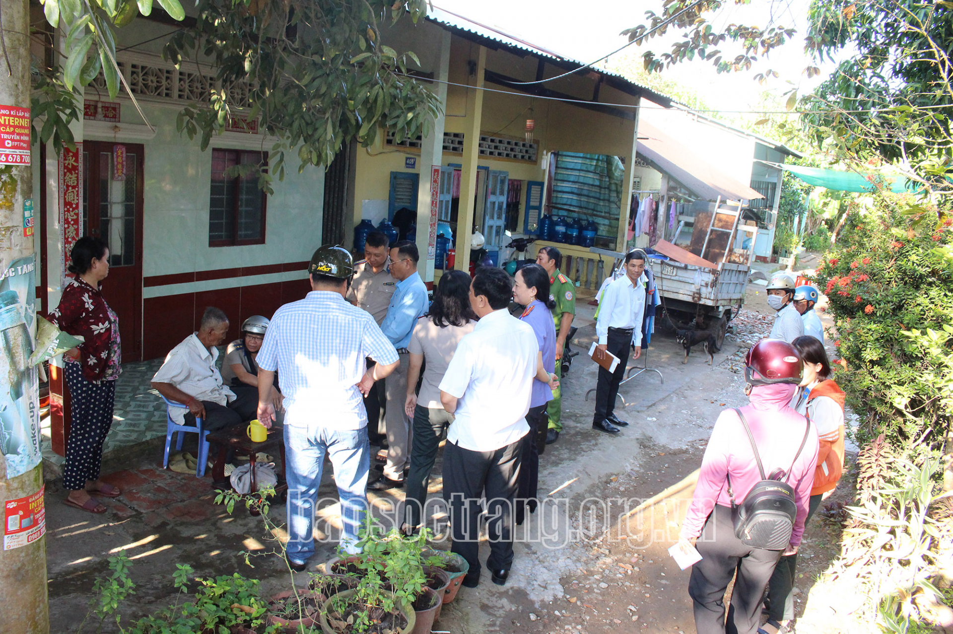 Vận động, thuyết phục ông Cao Siêng thi hành án