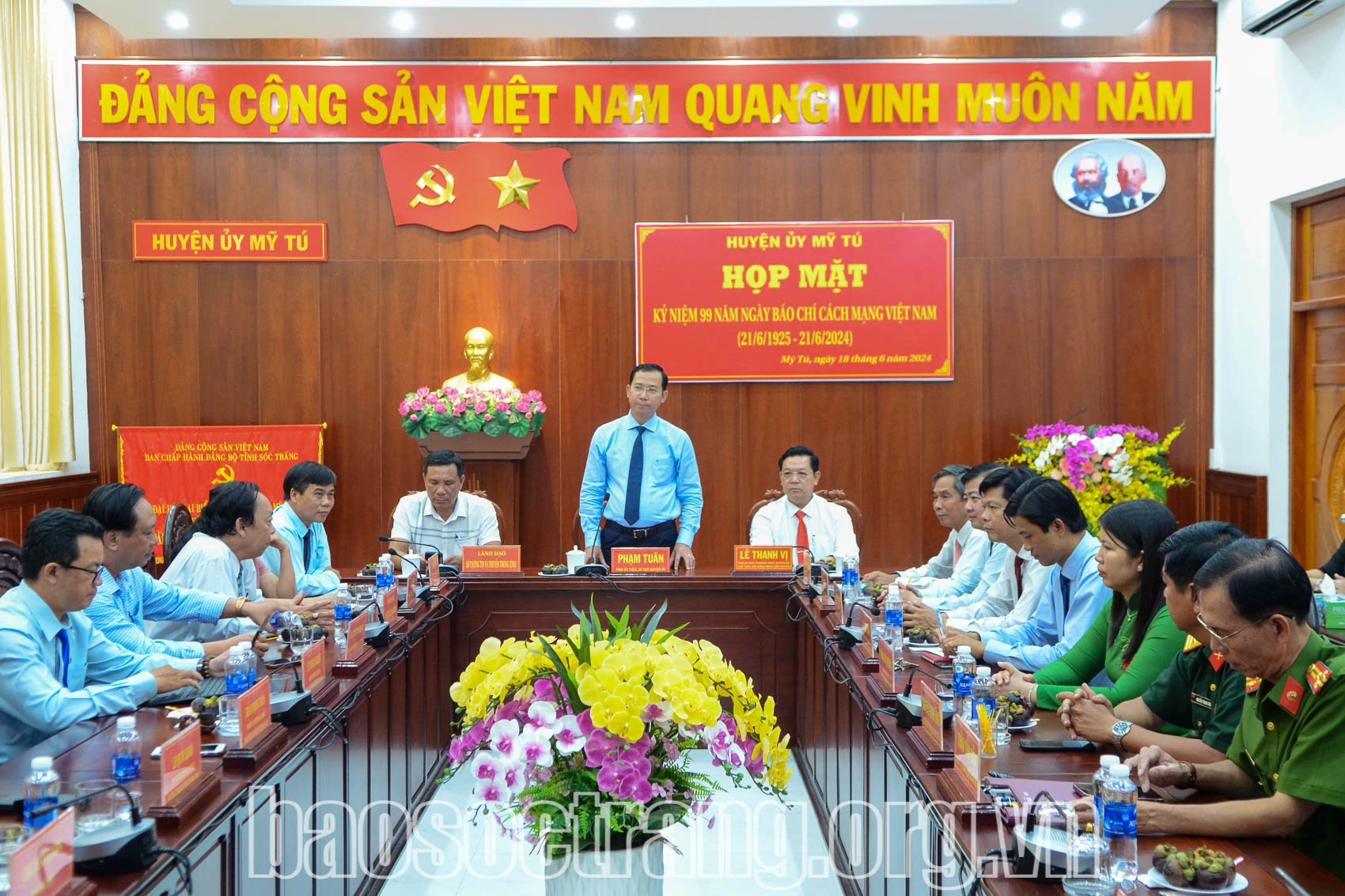 Tổ chức họp mặt các cơ quan thông tấn báo chí nhân kỷ niệm 99 năm ngày Báo chí Cách mạng Việt Nam