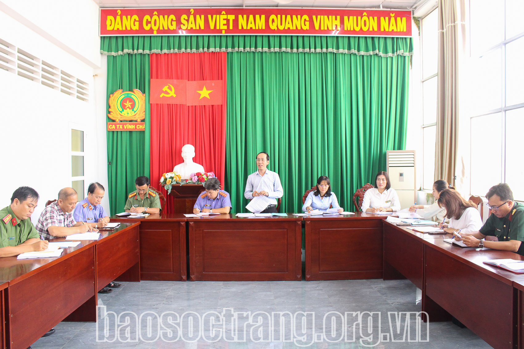 Các cơ quan tư pháp của thị xã Vĩnh Châu phối hợp tốt về trợ giúp pháp lý trong hoạt động tố tụng