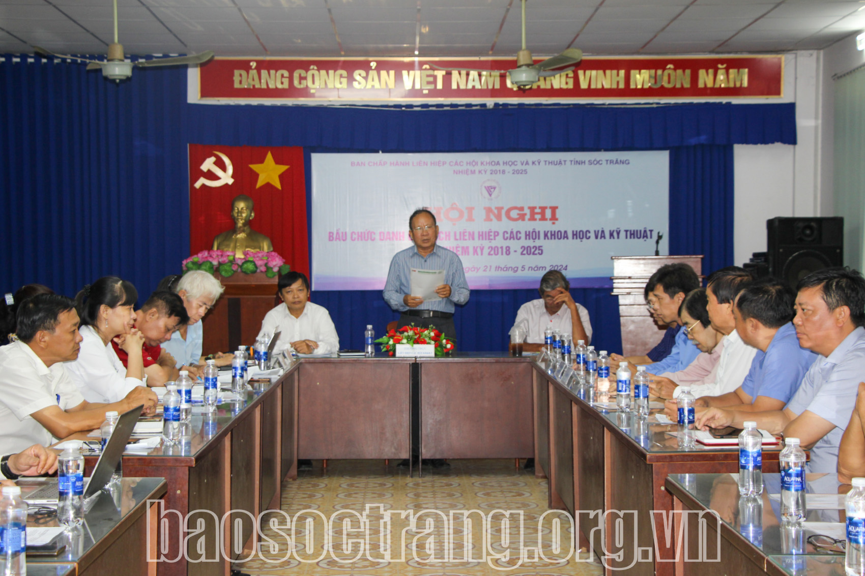 Ông Trịnh Công Lý được bầu làm Chủ tịch Liên hiệp các Hội Khoa học và Kỹ thuật tỉnh Sóc Trăng