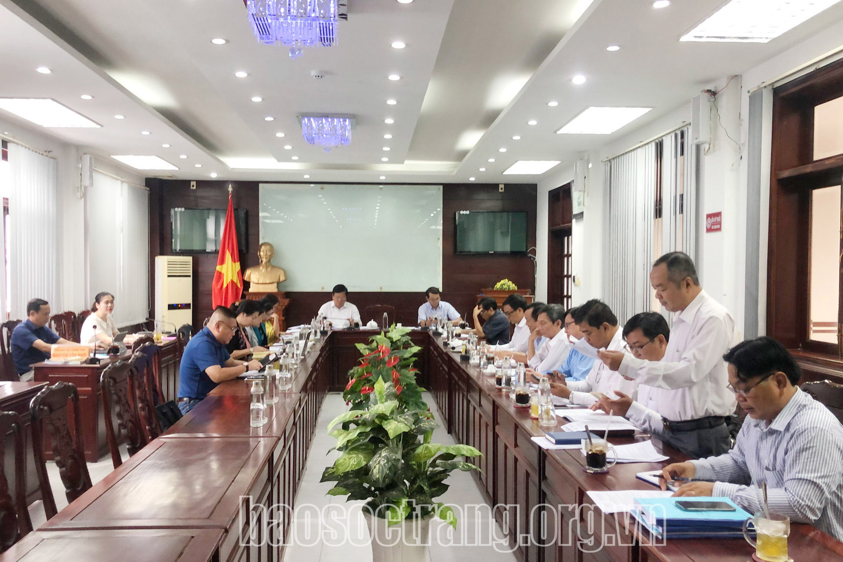 Thẩm tra các văn bản trình tại kỳ họp thứ 21 (chuyên đề) HĐND tỉnh Sóc Trăng khóa X