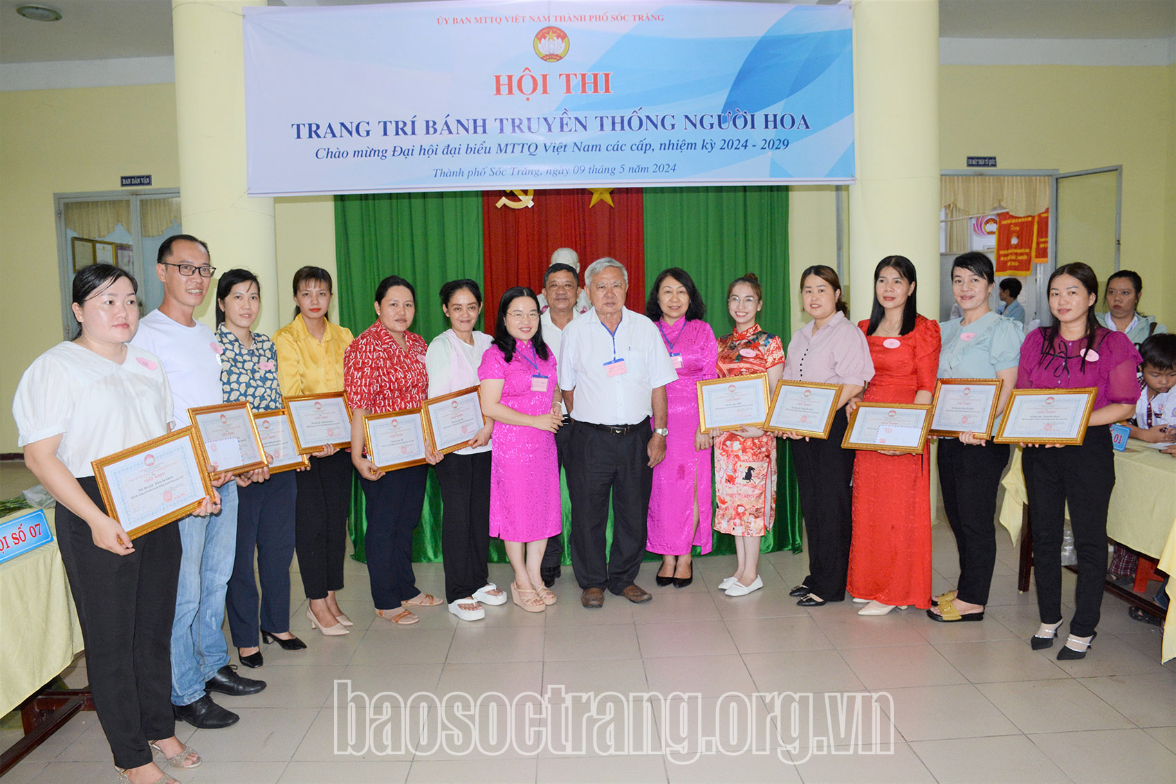 Tổ chức Hội thi trang trí bánh truyền thống người Hoa