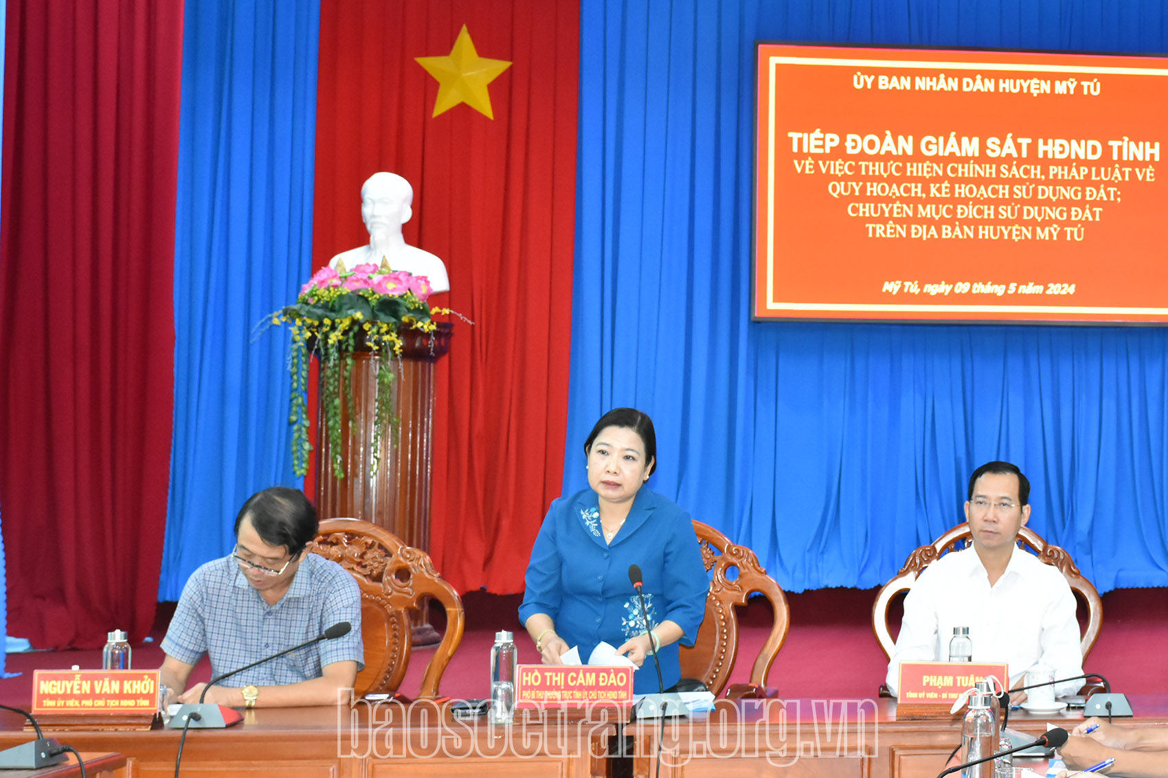 Huyện Mỹ Tú thực hiện 35 công trình, dự án theo nghị quyết HĐND tỉnh