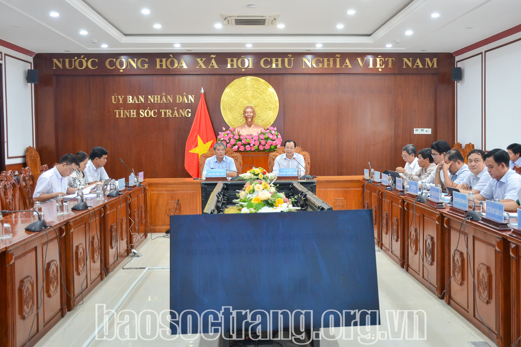 UBND tỉnh Sóc Trăng làm việc với Cục Hàng hải Việt Nam