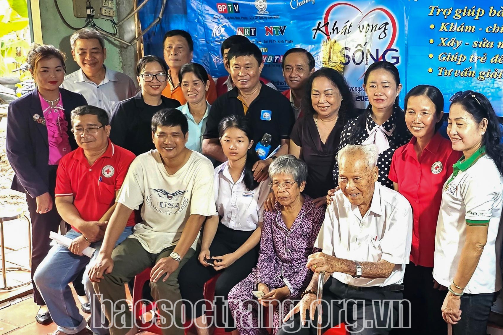 Kết nối Chương trình “Khát vọng sống” hỗ trợ hộ khó khăn ở huyện Châu Thành