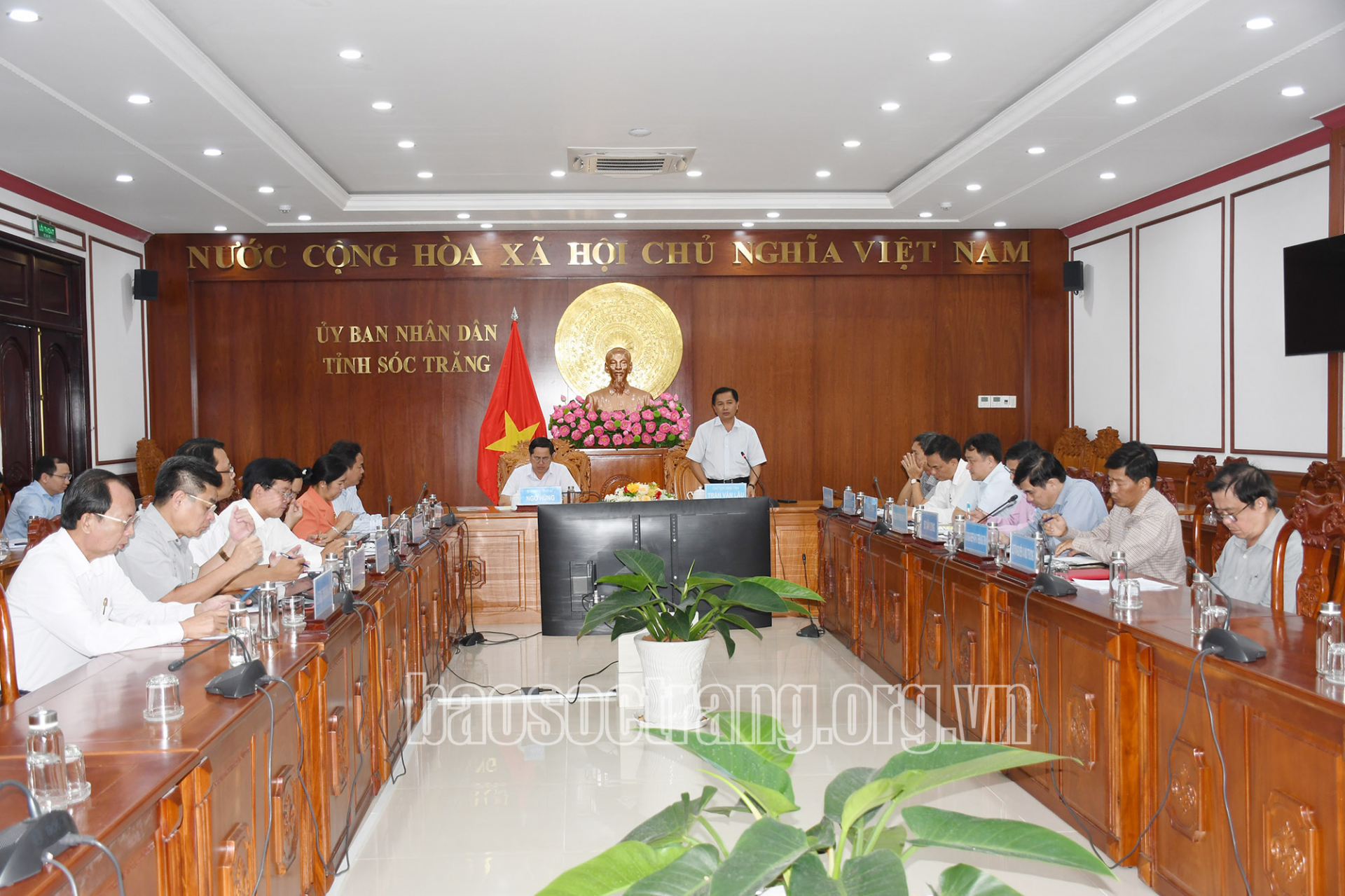 Lãnh đạo tập trung phát triển thị xã Vĩnh Châu