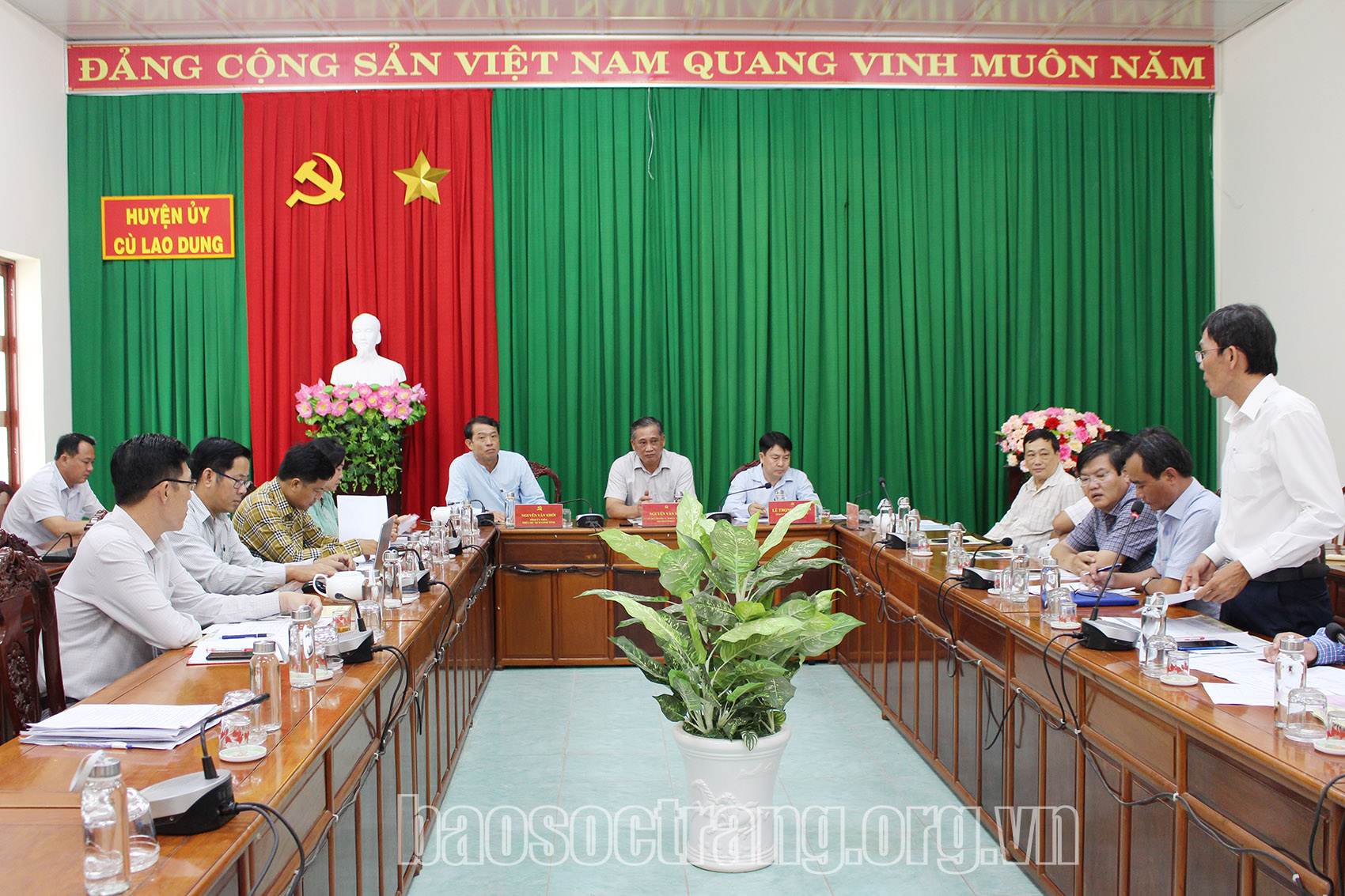 Cù Lao Dung sẵn sàng cho lễ công nhận nông thôn mới của huyện