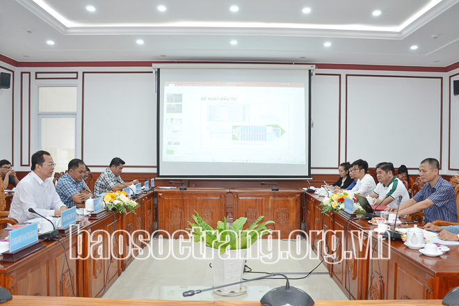 Phó Chủ tịch UBND tỉnh Vương Quốc Nam làm việc với Tập đoàn Techpal