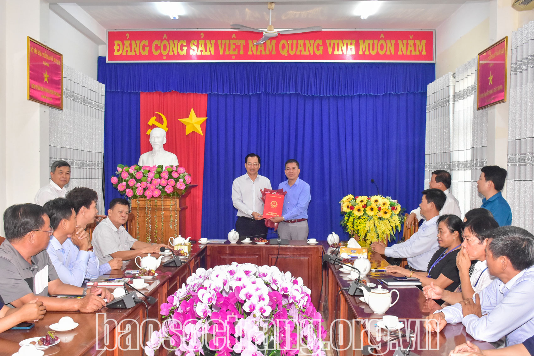 Đồng chí Sơn Pô giữ chức Phó Giám đốc Sở Văn hóa, Thể thao và Du lịch Sóc Trăng