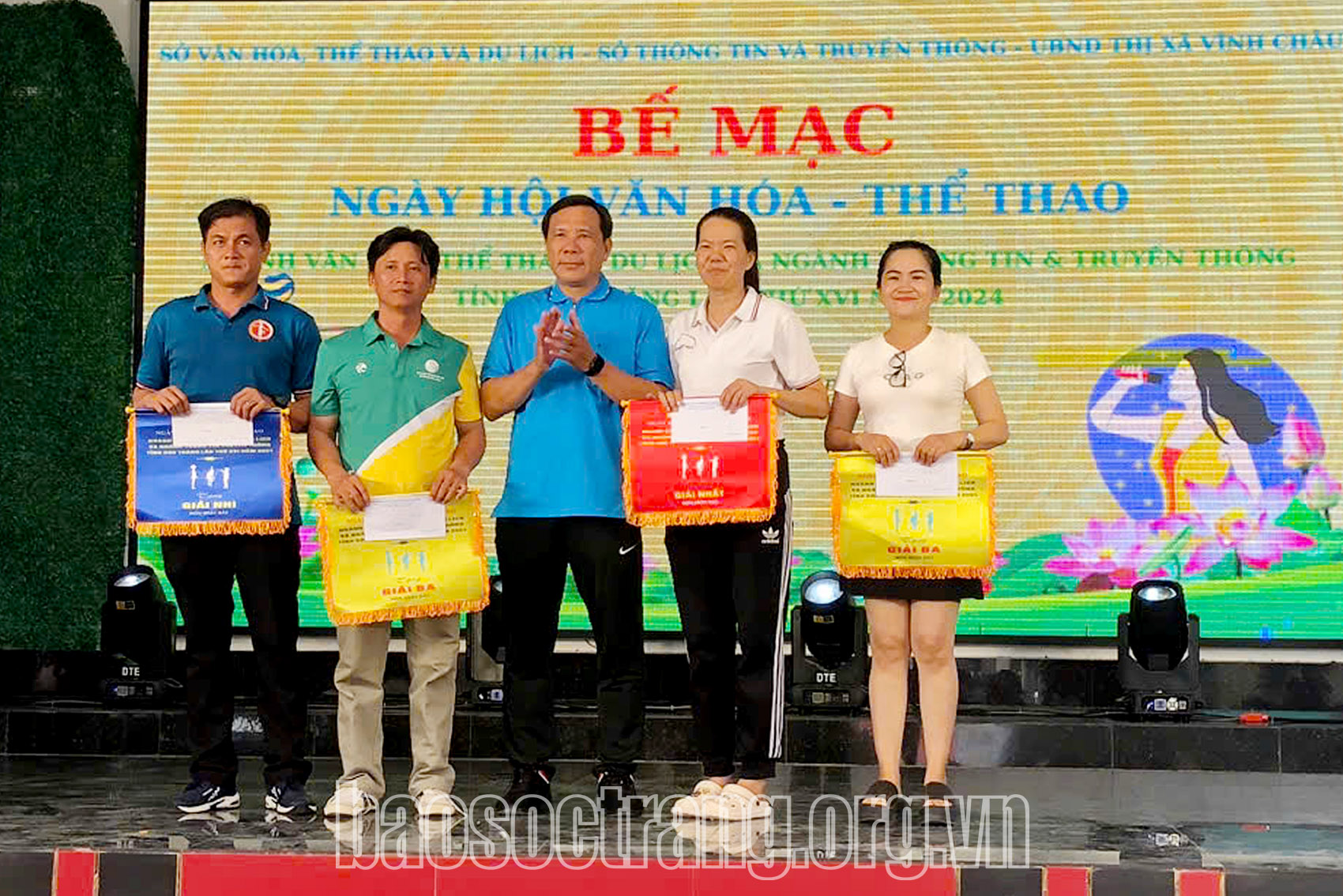 Trao 48 giải cho các vận động viên, đơn vị đạt thành tích cao tại Ngày hội văn hóa và thể thao tỉnh Sóc Trăng