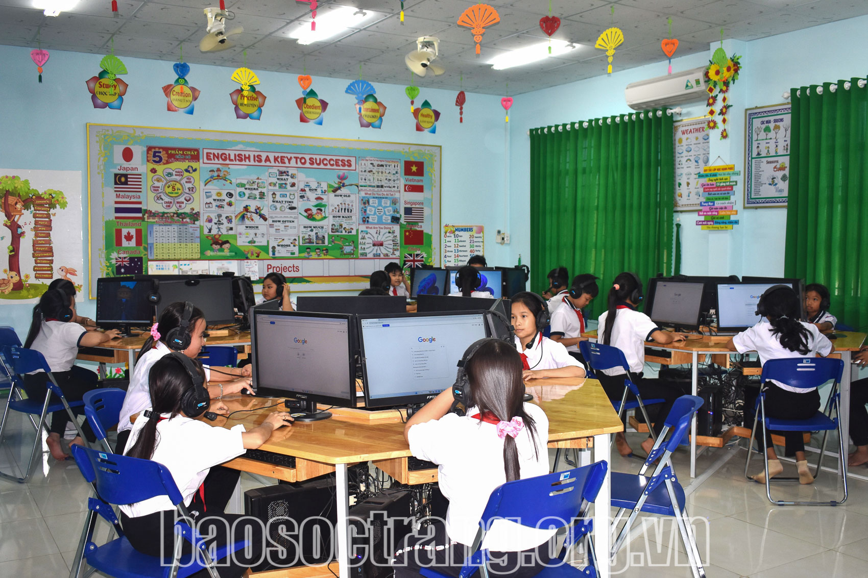 Ngành Giáo dục huyện Cù Lao Dung tích cực thực hiện chuyển đổi số