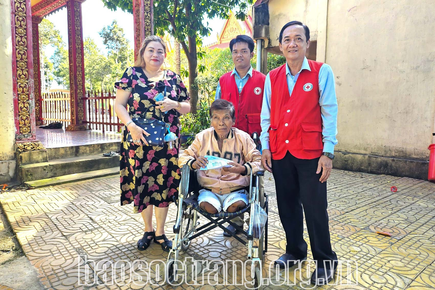 Hội chữ thập đỏ các cấp trong tỉnh Sóc Trăng chung tay vì nạn nhân chất độc da cam