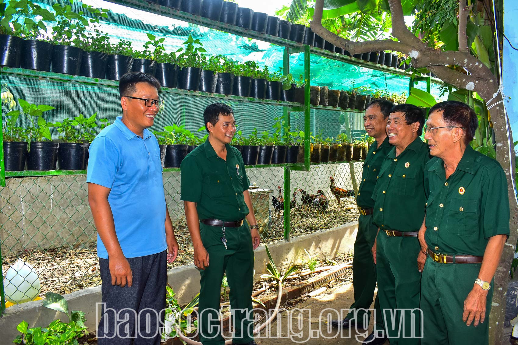 Hội Cựu chiến binh Phường 8 - Học tập và làm theo Bác bằng những mô hình thiết thực