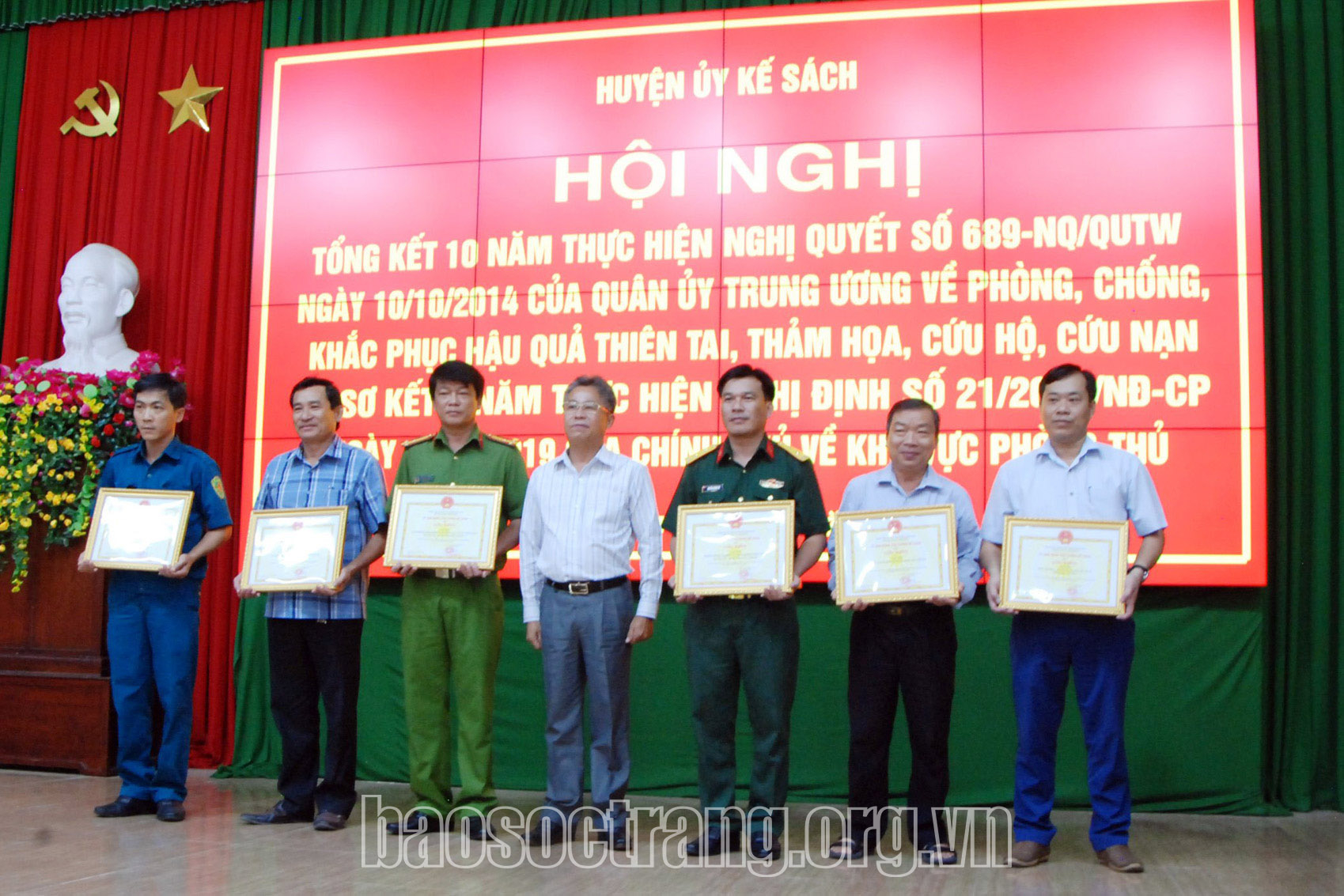 Huyện Kế Sách đạt nhiều kết quả tích cực trong thực hiện nhiệm vụ khu vực phòng thủ