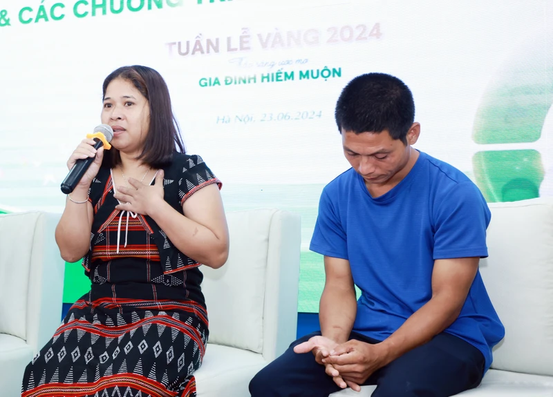 Thắp sáng hy vọng cho những gia đình hiếm muộn có hoàn cảnh khó khăn