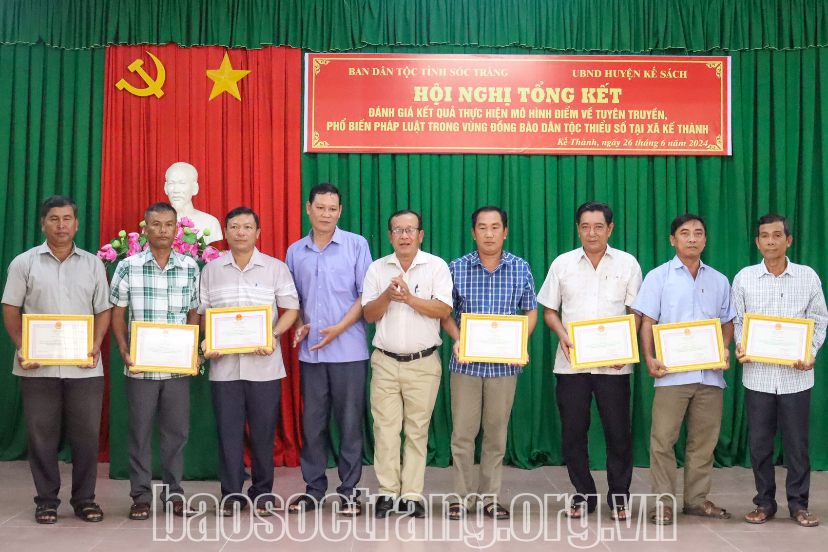 Xã Kế Thành tiếp tục nâng cao hiệu quả tuyên truyền, phổ biến pháp luật trong vùng đồng bào dân tộc thiểu số