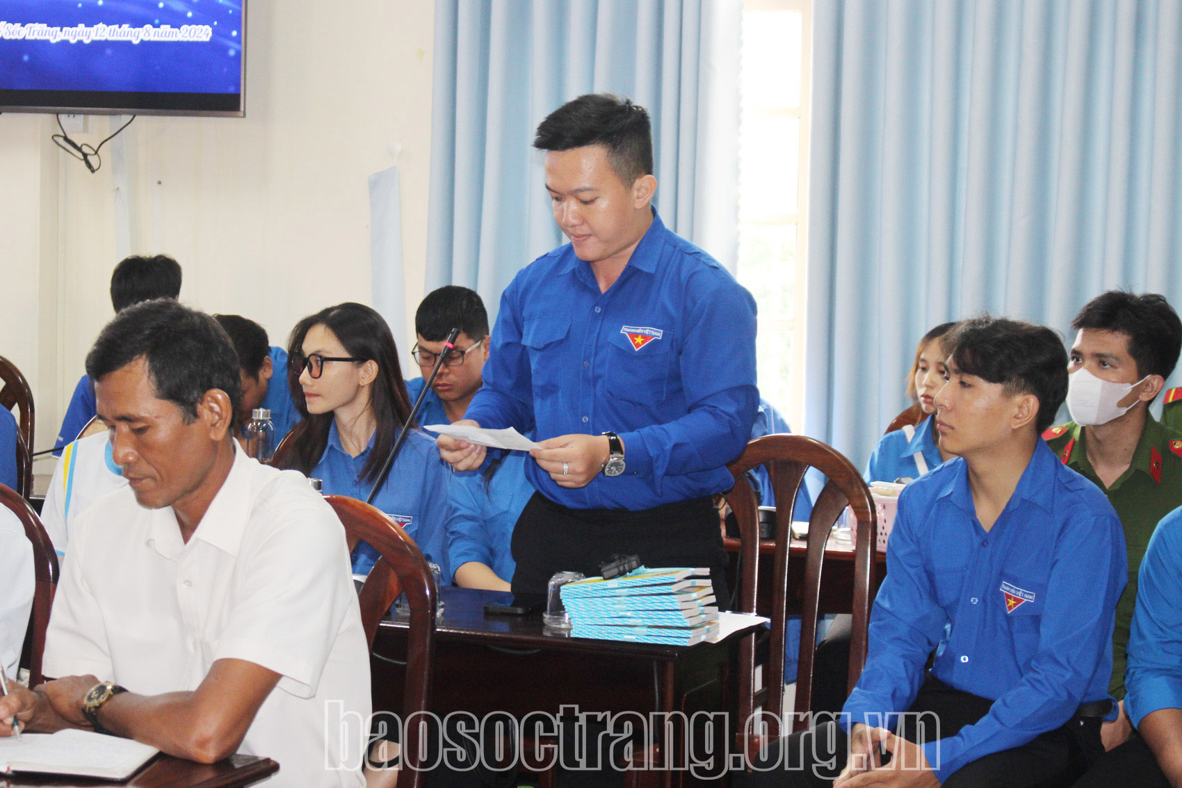 Lãnh đạo thành phố Sóc Trăng đối thoại với đoàn viên, thanh niên