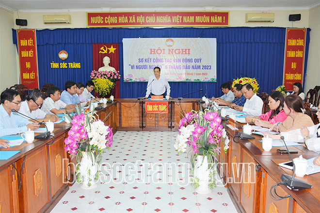 Vận động, tiếp nhận được gần 15 tỷ đồng Quỹ “Vì người nghèo”