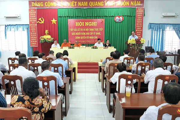 Đại biểu HĐND 3 cấp tiếp xúc cử tri phường 10