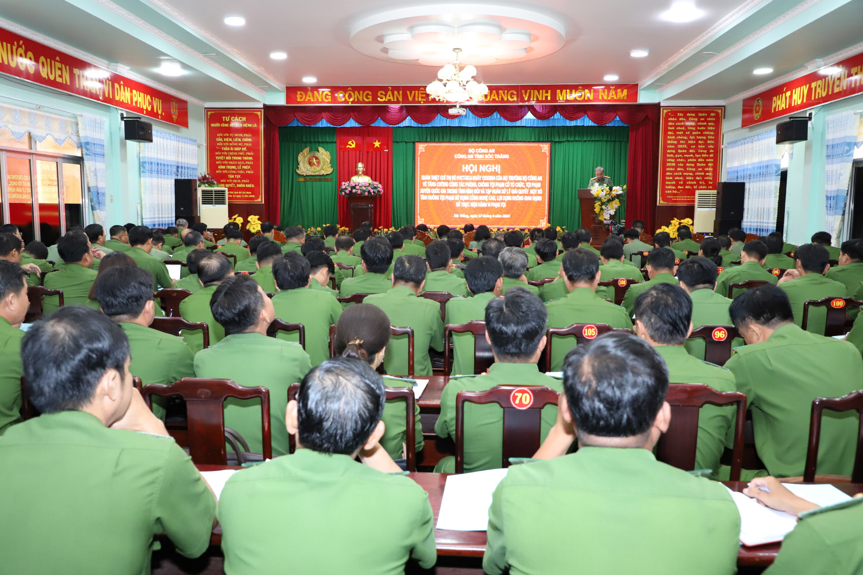 Quán triệt Chỉ thị số 01 và tập huấn Phương án số 01 của Bộ Công an